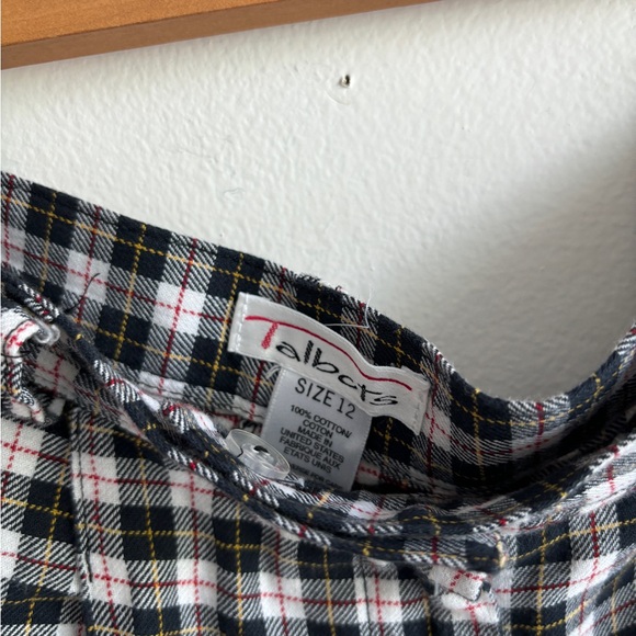 Vintage Pleated  Plaid Shorts - Picture 6 of 6